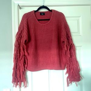Vici Fringe Sweater
